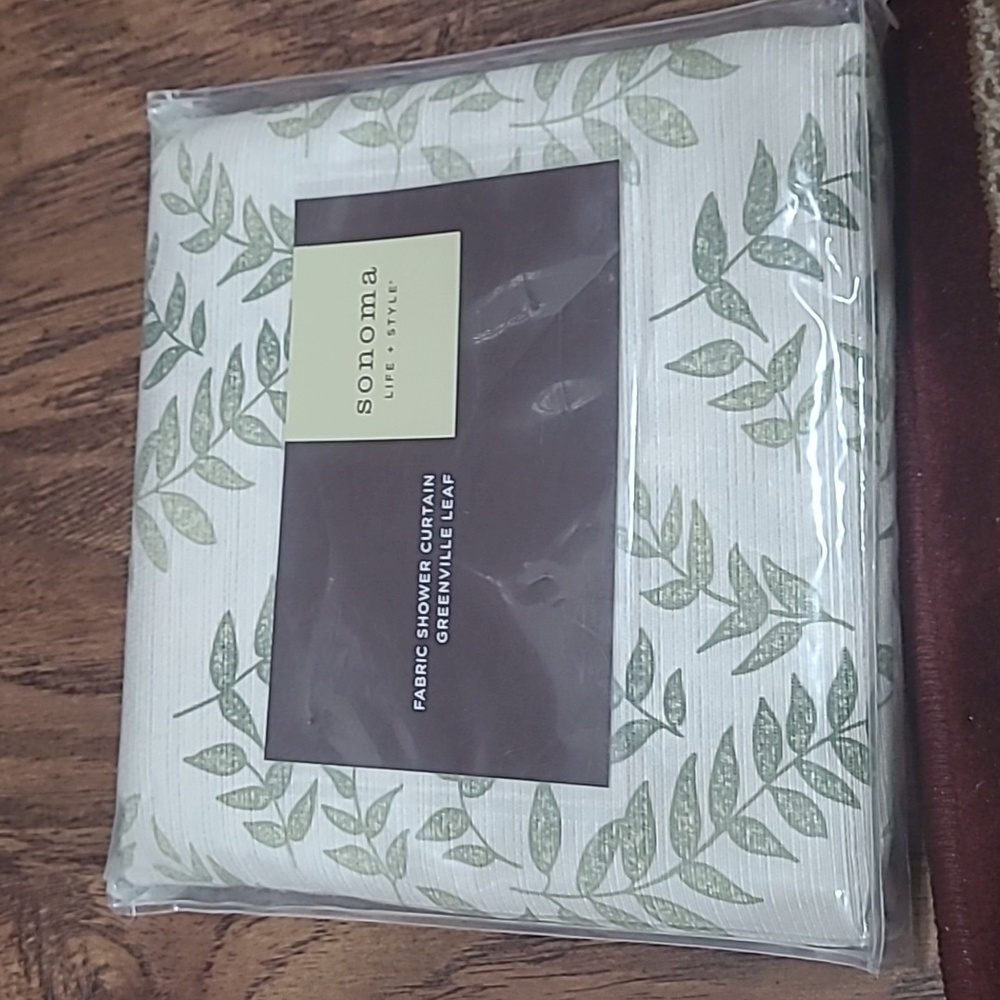 Sonoma fabric shower curtain